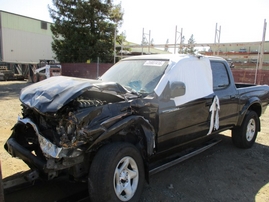 2003 TOYOTA TACOMA PRERUNNER DOUBLE CAB BLACK 3.4L AT 2WD Z16341 